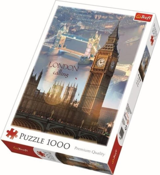 Puzzel London bij zonsondergang 1000pcs