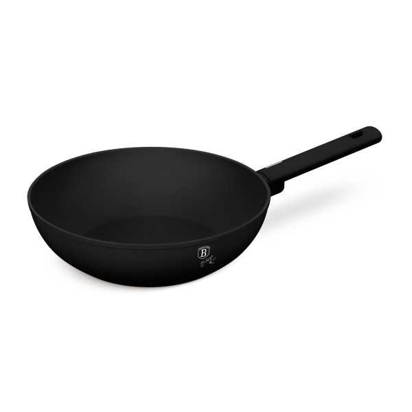 BerlingerHaus Wokpan mat zwart 28cm