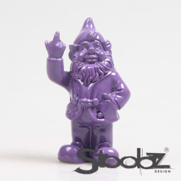 Stoobz kabouter f*ck you paars 10cm