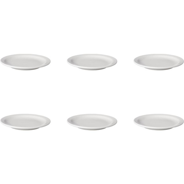 Budgetline Bord plat 16cm gebak 6 stuks