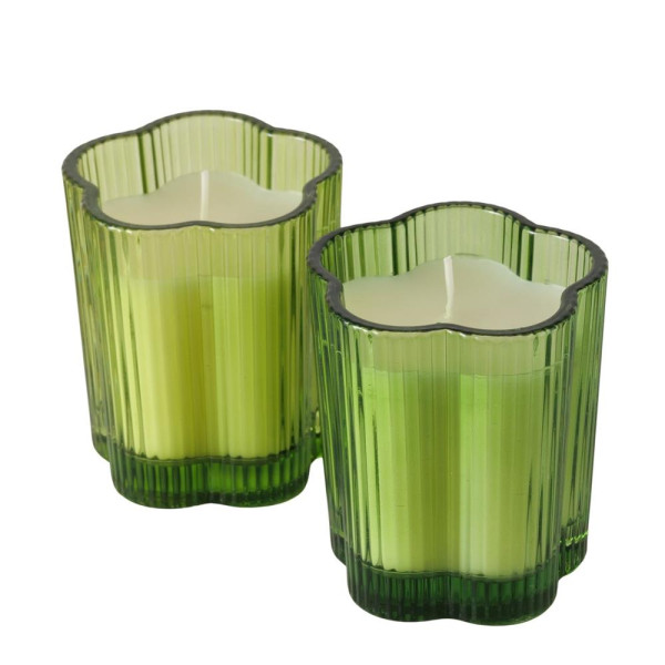 Boltze Home pot glas met kaars