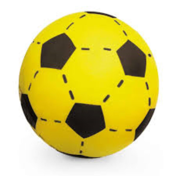Adriatic Foam voetbal Ø20cm geel