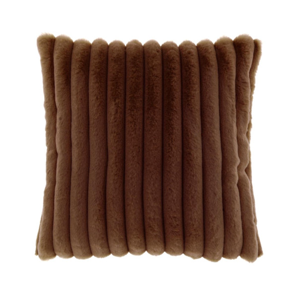Unique Living kussen Peppe bruin 45x45cm