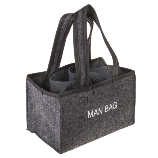 Vilten Bierfleshouder Man Bag