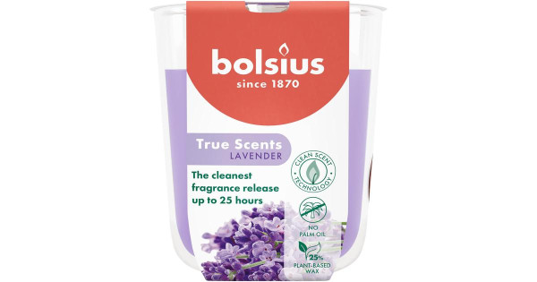 Bolsius Geurglas 80/73 Lavendel