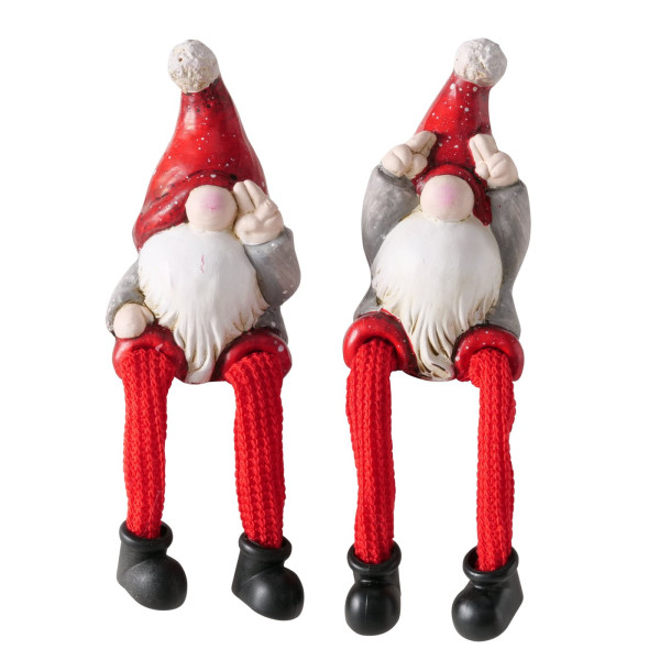 Beeld Bungelbeentjes Kabouter18cm