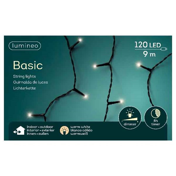 Kerstverlichting Basic 120L warmwit