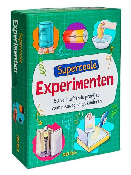 Deltas Supercoole experimenten - kaarten