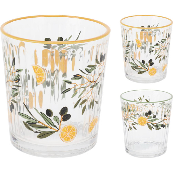 Drinkglas 360ml set a 4 stuks Ø8,7cm