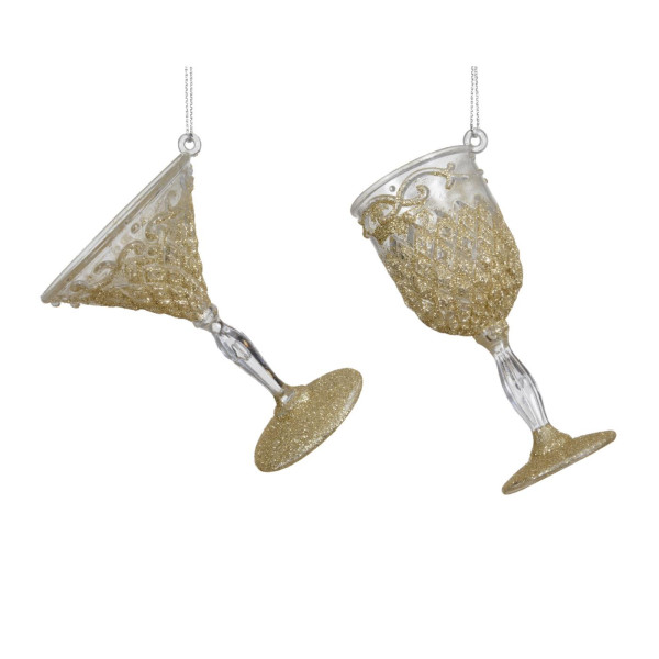 Hanger cocktail/wijnglas 4,3x10x3,8cm