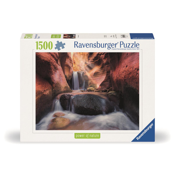 Puzzel De waterval in Red Canyon 1500pcs