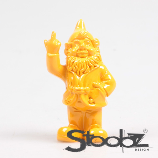 Stoobz kabouter f*ck you geel 10cm