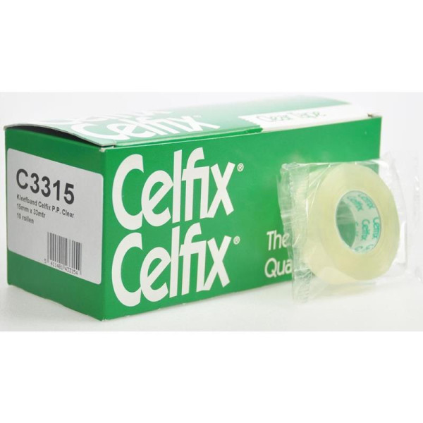 Celfix plakband 15mmx33m ecol 10 rol