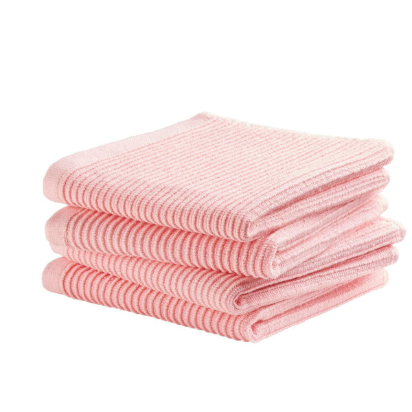 DDDDD vaatdoek Basic pastelroze 4st