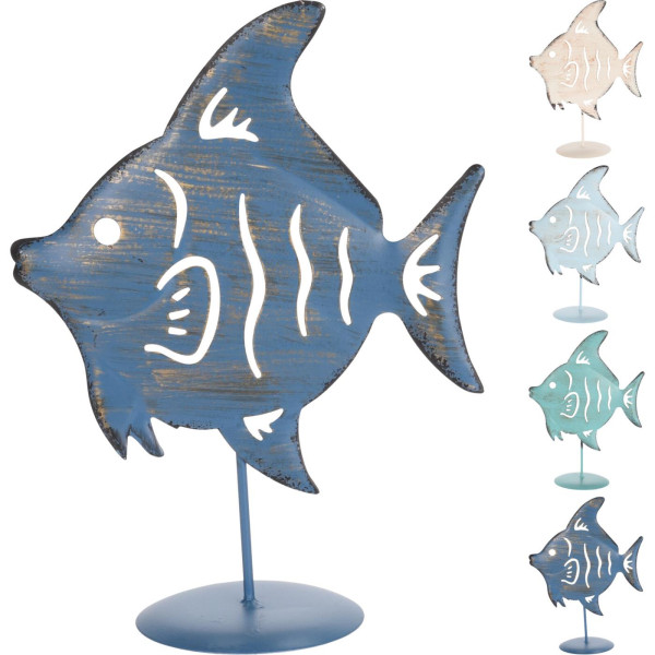 Vis deco op standaard