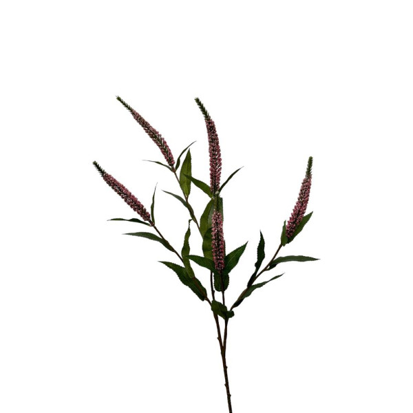 Kunstbloem veronica 52cm donker roze