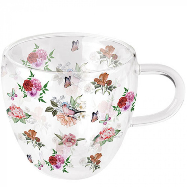 Ambiente Glas Charlotte white 200ml
