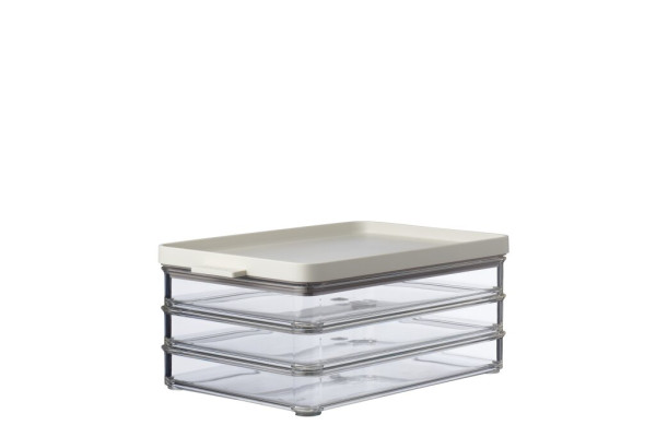 Mepal Omnia vleeswarendoos 3-laags white