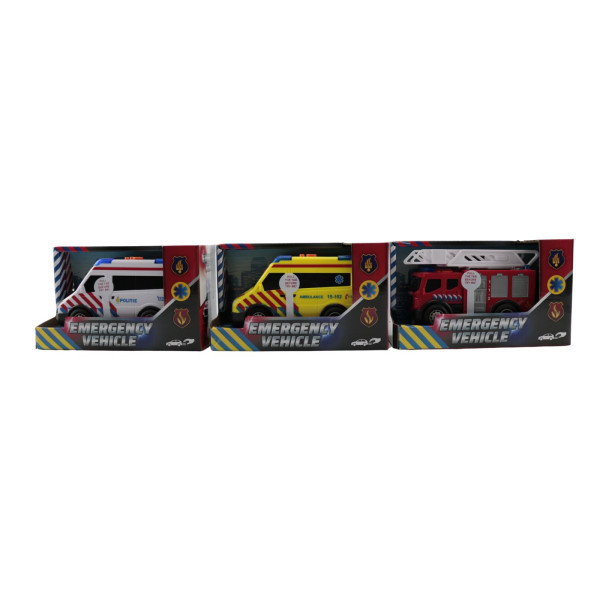 Johntoy Hulpvoertuig met L&G 13x6xH7,5cm