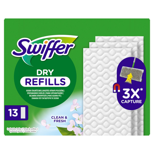 Swiffer DRY FRESH Vloerdoekjes 52 stuks