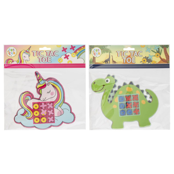 Moxy Tic Tac Toe Unicorn of Dino
