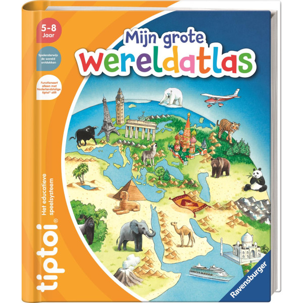 Ravensburger tiptoi® De wereldatlas