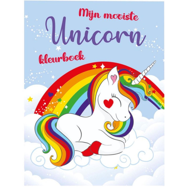 Mijn mooiste unicorn kleurboek 48 pag.