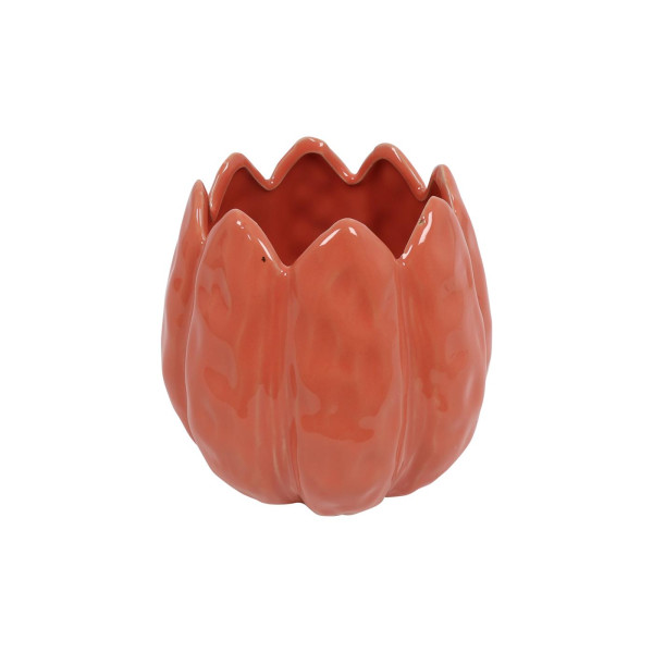 Bloempot tulp S donker roze 12x12x13cm