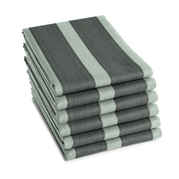 DDDDD Theedoek Baxter 60x65cm groen 6st