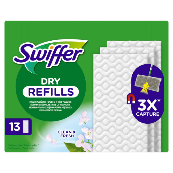 Swiffer DRY FRESH Vloerdoekjes 13 stuks