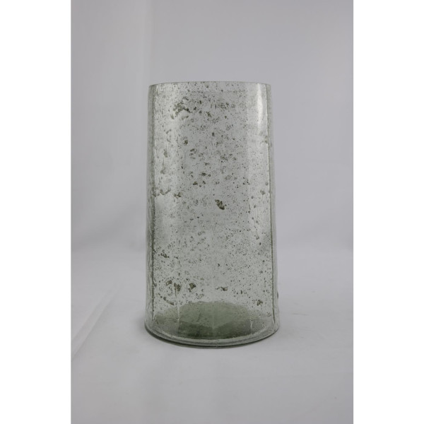 Vaas bubbel glas 16x16x27cm