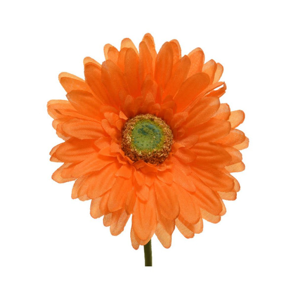 Kunstbloem Gerbera h50cm oranje