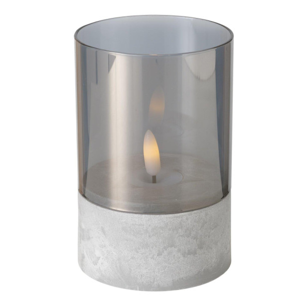 LED kaars met timer Ø8xH12,2cm