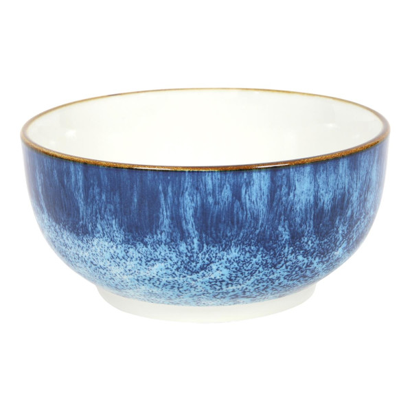 Schaaltje Ø14cm reactive glaze blue 6st