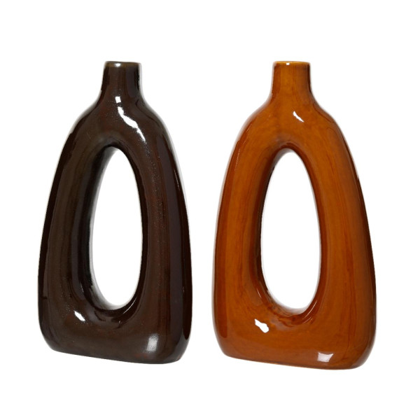 Vaas porselein 7x18,5x31,7cm