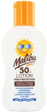 Malibu Kids Zonnebrand Lotion SPF50 200