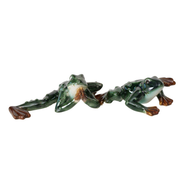 Beeldje Beeld kikker Frido 20x13x6,5cm