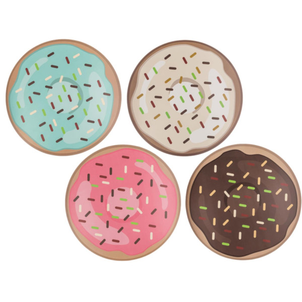 Placemat Donut Ø38cm 4 ass.