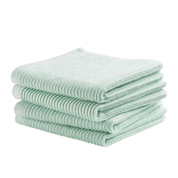DDDDD vaatdoek Stripe pastel groen 4st