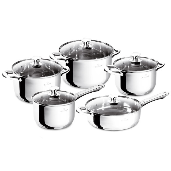 Blaumann Pannenset 10-delig Gourmet Line