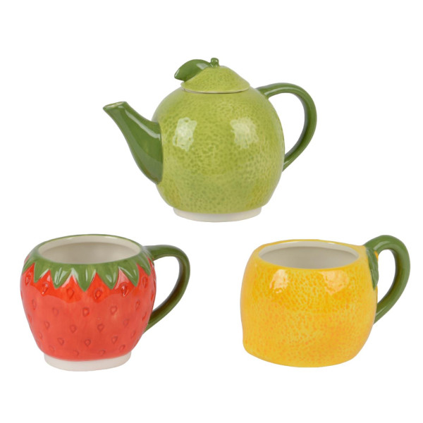 Theeset fruit dolomiet H24cm