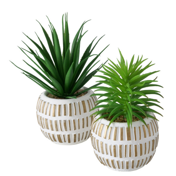 Kunstplant vetplant H13,3cm