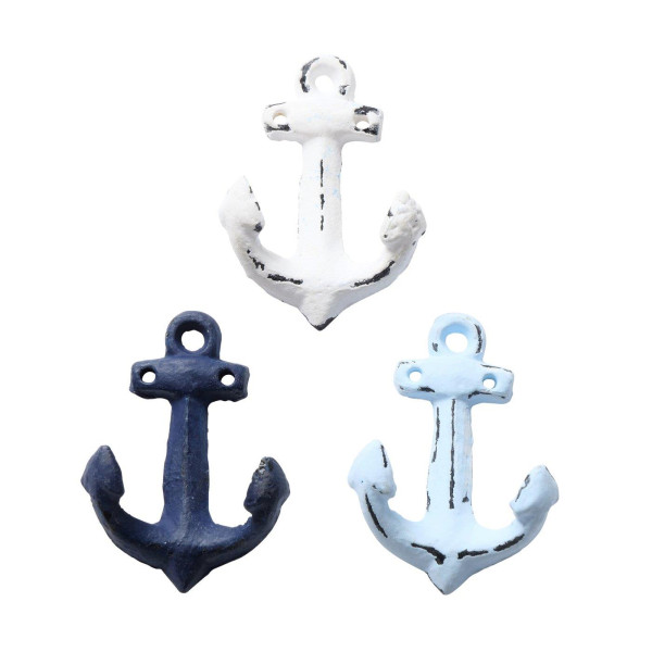Kapstokhaak anker 6,5x2,5x8,5cm