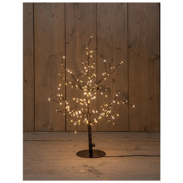 Boom zwart H60cm 240LED classic warm