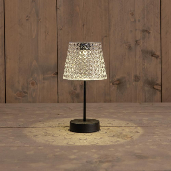 LED Solar tafellamp 12,5x12,5x26cm