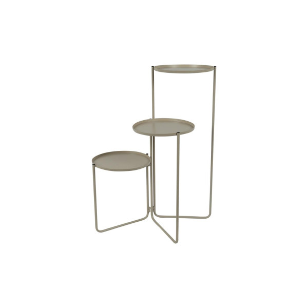 Plantenstandaard beige 50x35x70cm