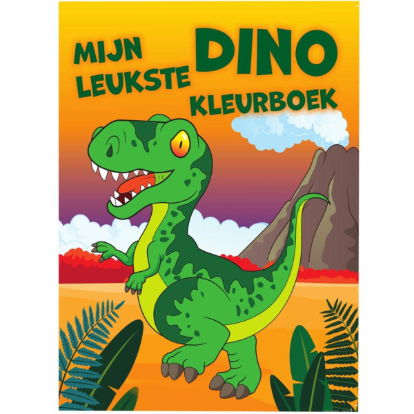 Mijn leukste dino kleurboek 48 pagina's