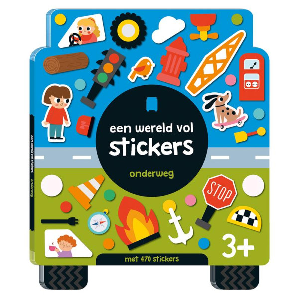 Een wereld vol stickers - Onderweg