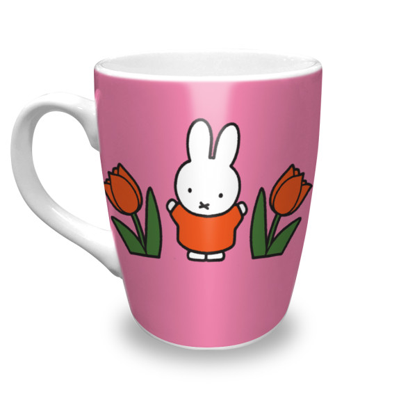 Mok Relax Nijntje tulpen roze