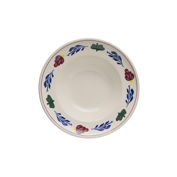 Boerenbont pastabord Ø28cm doos a 4st